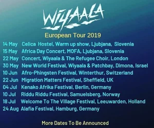 Wiyaalas Europe Tour 2019