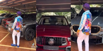 Ghanaian Contractor Kofi Jab Celebrates Luxury